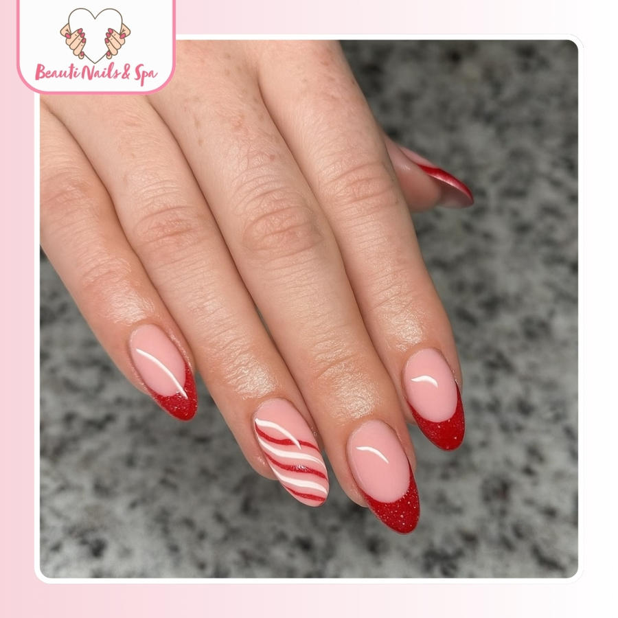 Nail design by Beauti Nails and Spa